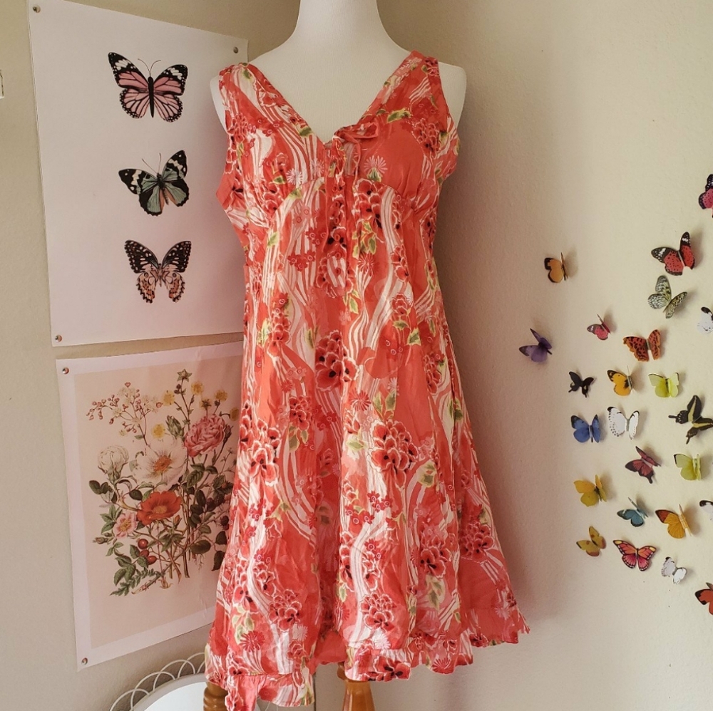 Vintage floral dress